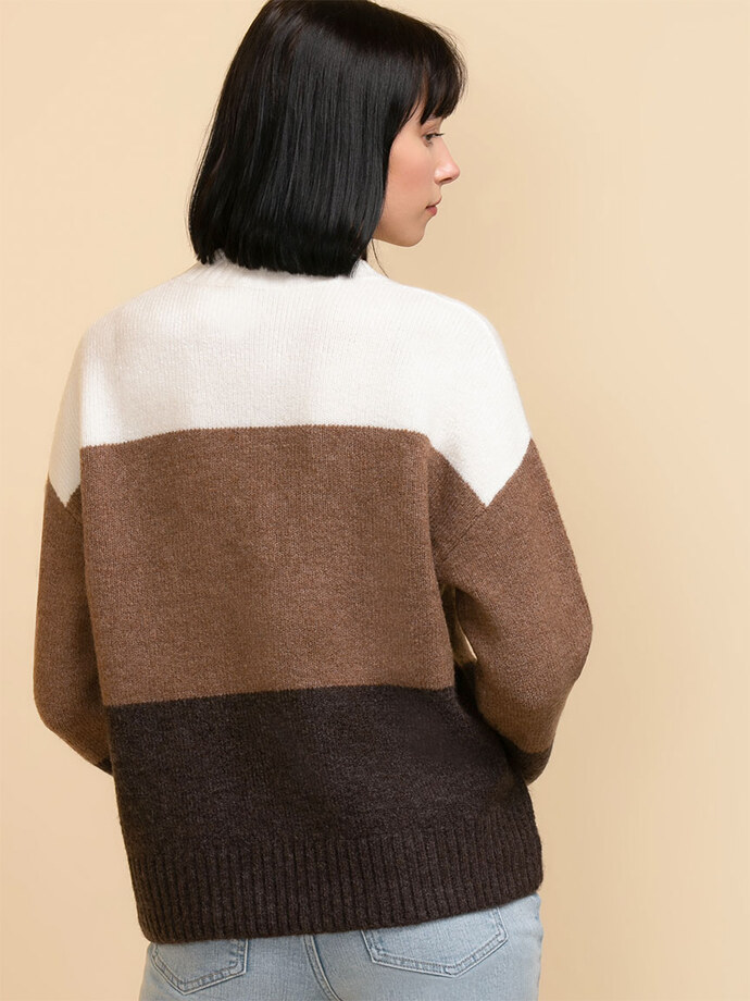 Drop Shoulder Crewneck Sweater Image 4