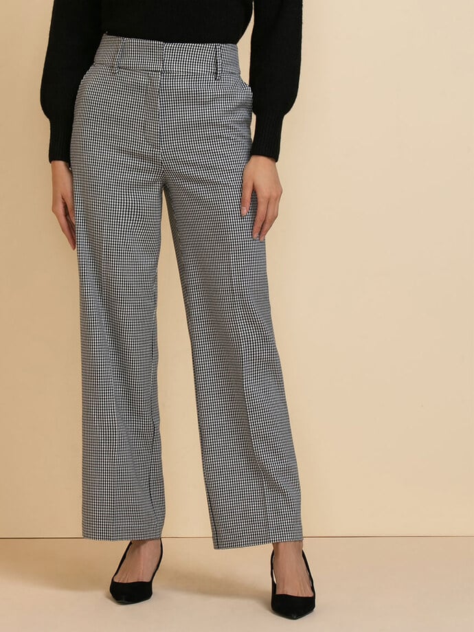 Vaughn Trouser in Patterned Luxe Tailored Image 5