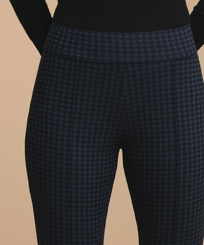 Houndstooth Microtwill Slim Pant Image 4