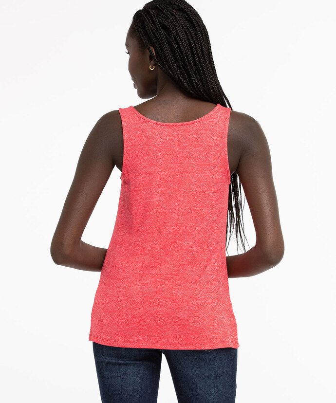 Sleeveless Twist Front Hacci Top Image 3