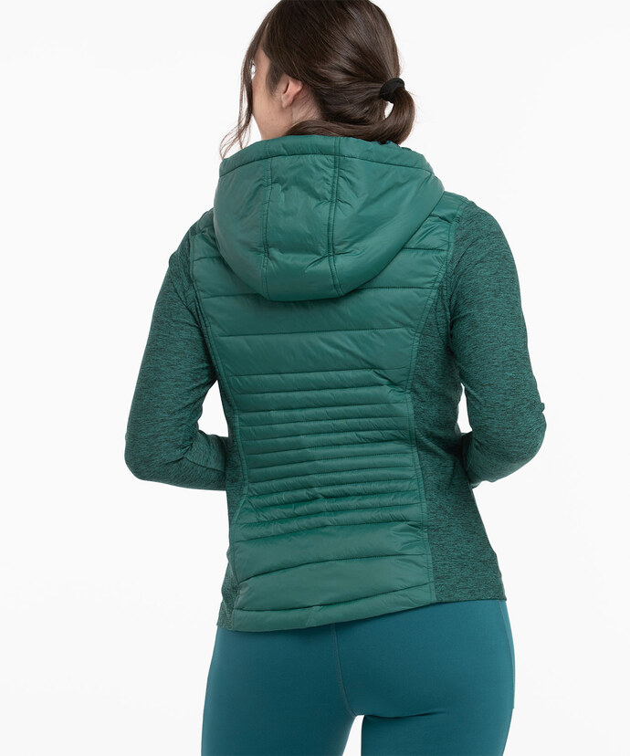 Quilted Athletic Jacket Image 4