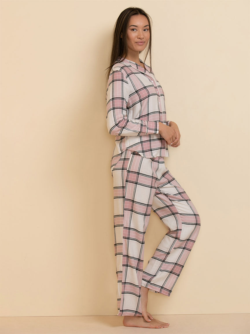 Flannel pj top on sale