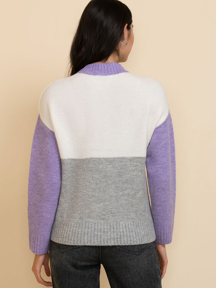 Drop Shoulder Crewneck Sweater Image 5