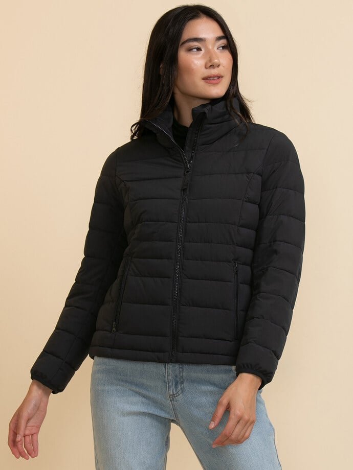 Peyton Packable Jacket with Removable Hood Image 4
