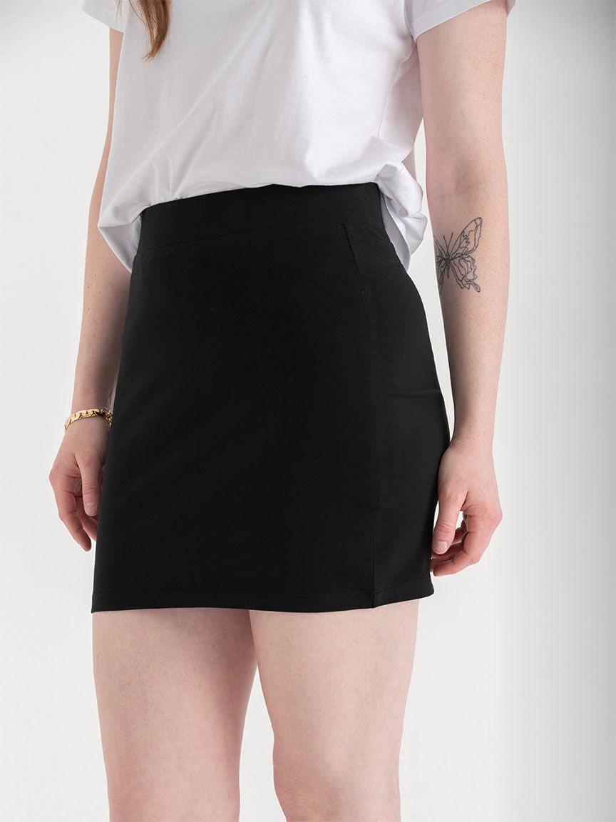 Black skirt mini online