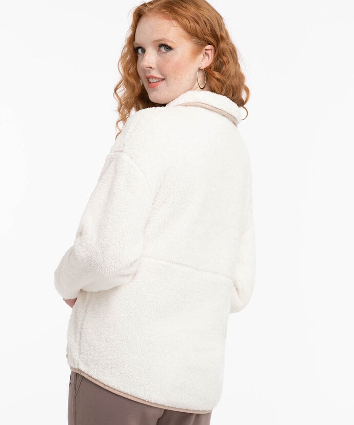 Fleece Half-Zip Pullover Image 3
