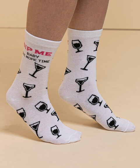 'Sip Me Baby' Socks