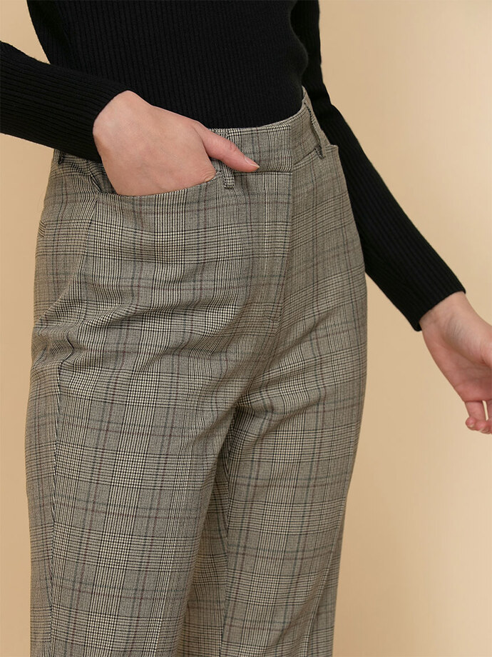 Bradley Bootcut Pant In Luxe Tailored Image 4