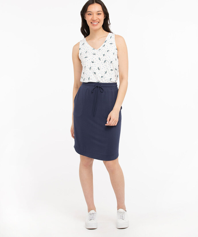 Eco-Friendly Drawstring Skirt Image 2