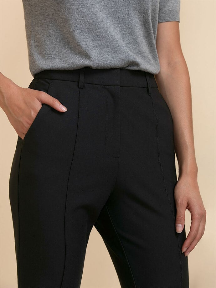 Dylan Flare Pant in Luxe Ponte Image 2