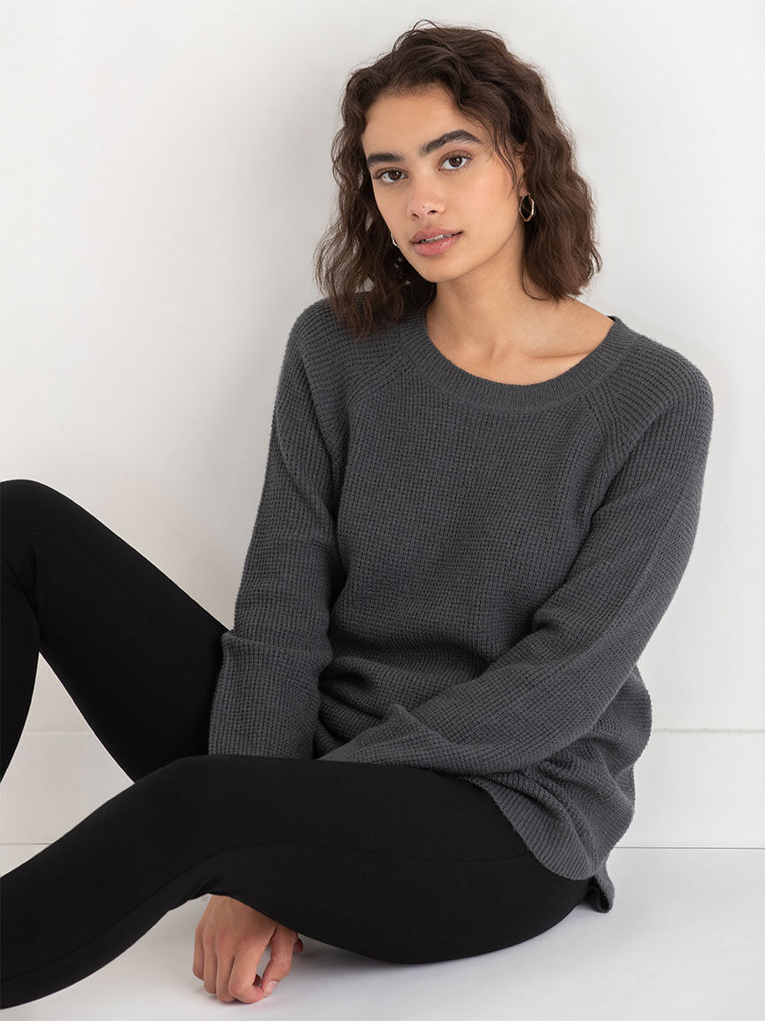 Waffle Knit Sweater Rickis