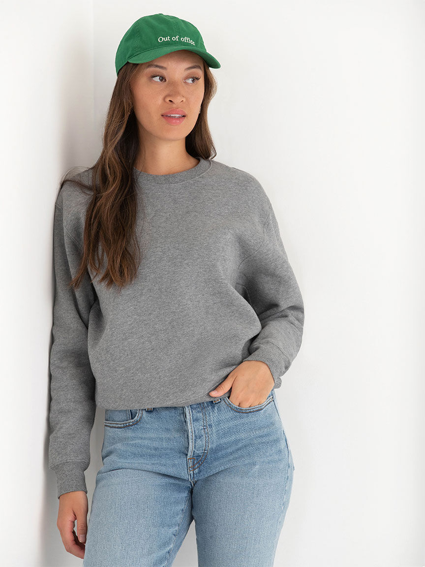 Classic grey sweatshirt sales