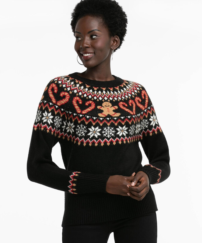 Gingerbread Pullover Sweater Image 4
