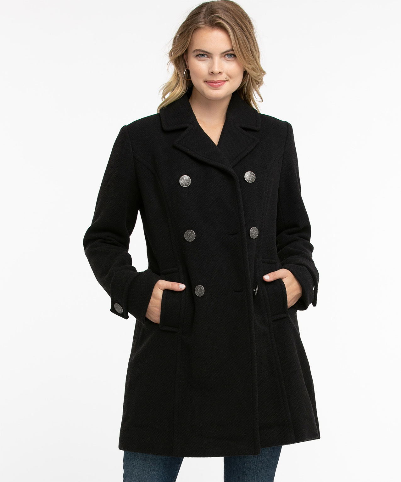 Pea coat womens clearance burlington