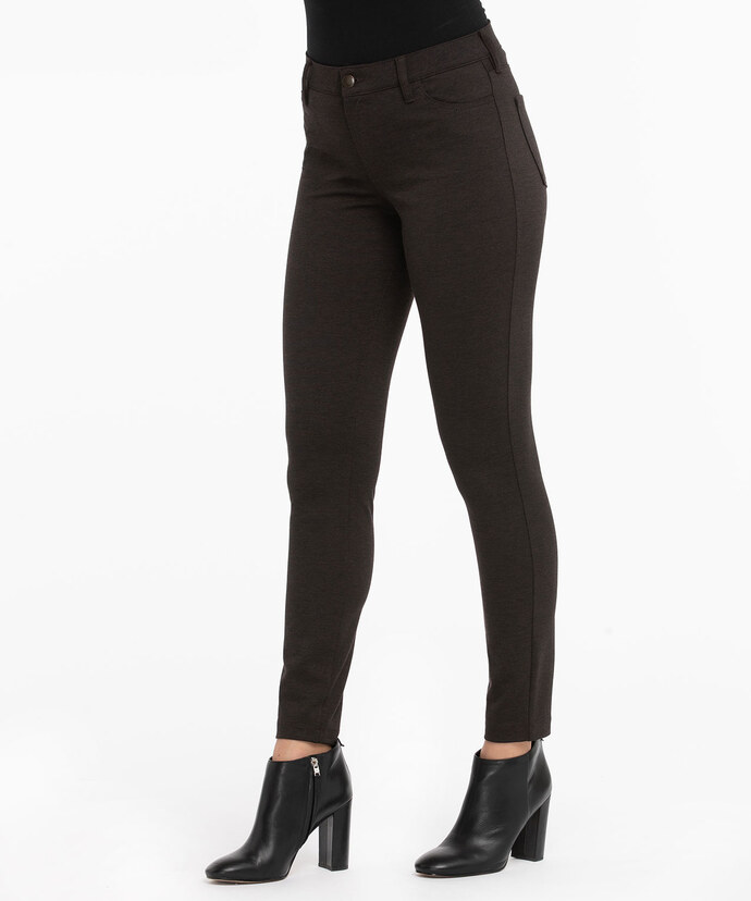 Luxe Ponte Skinny Pant Image 2