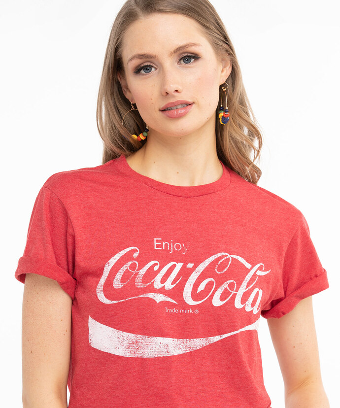 Coca-Cola Graphic Tee Image 4
