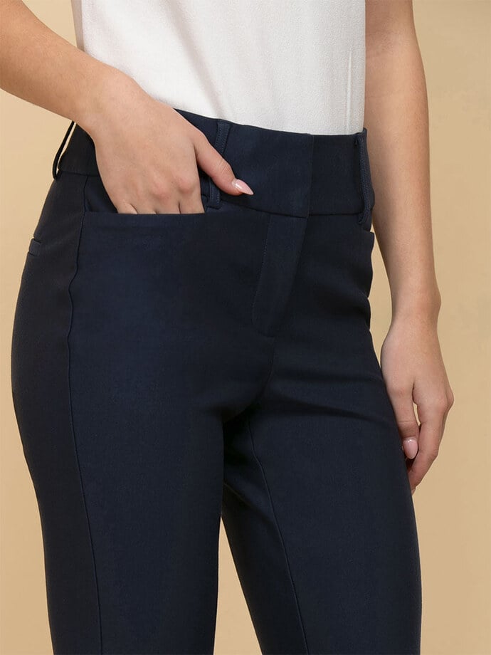 Bradley Bootcut Pant in Luxe Ponte Image 2