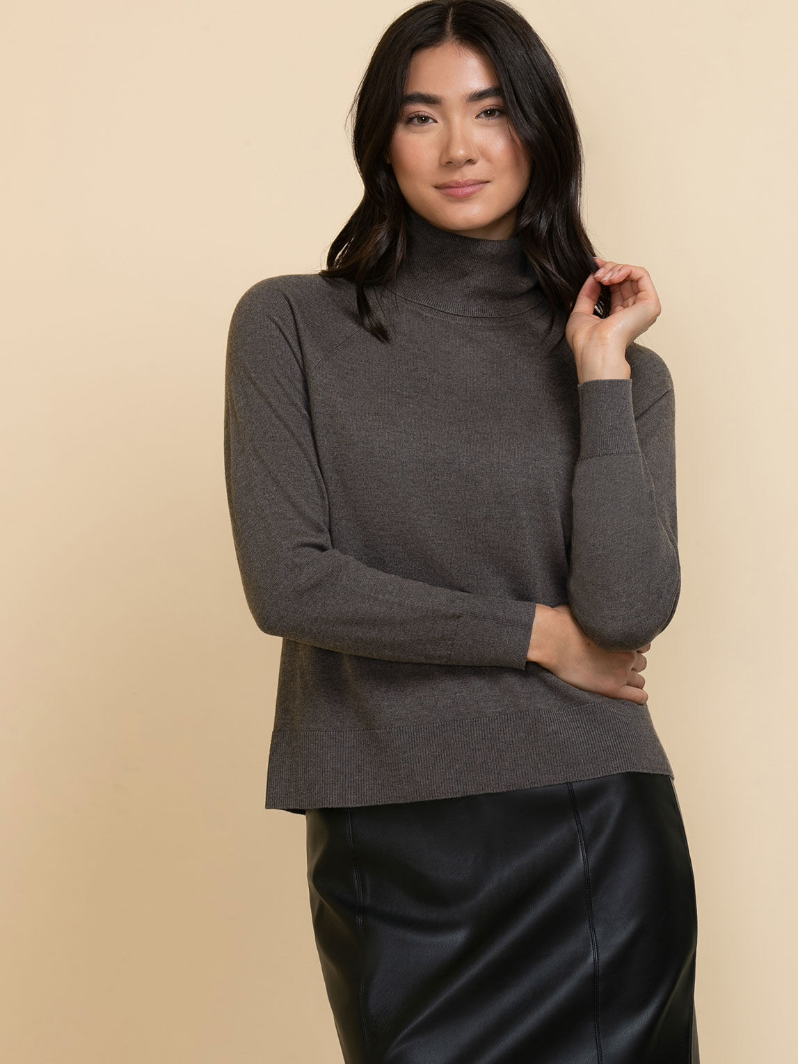 Cashmere blend turtleneck hotsell