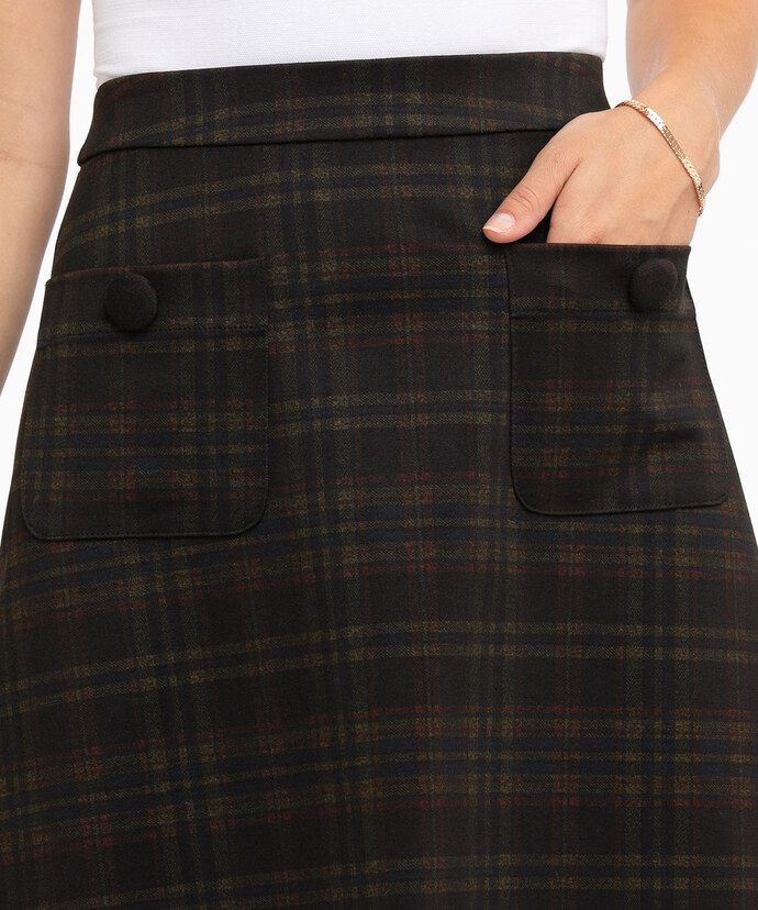 Ponte Pocket Mini Skirt Image 5