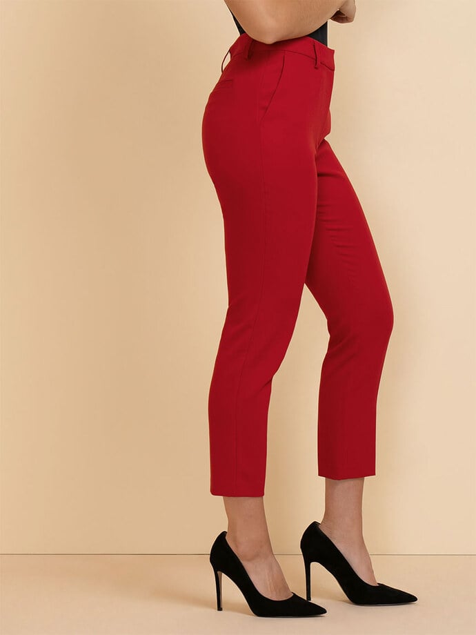 Parker Slim Pant in Luxe Tailored Image 1
