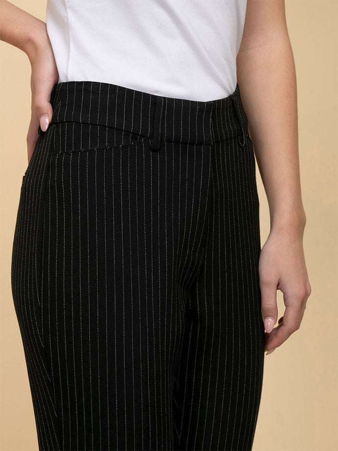 Spencer Straight Leg Pant in Luxe Tailored Image 3