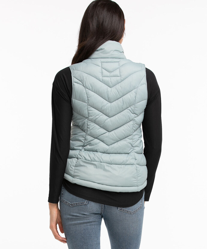 Eco-Friendly Packable Puffer Vest Image 2