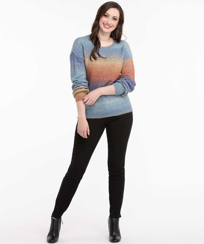 Ombre Pullover Sweater Image 3