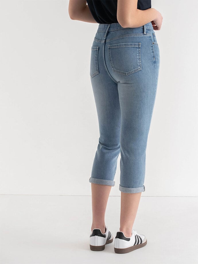 Skylar Skinny Capris Jeans Image 6