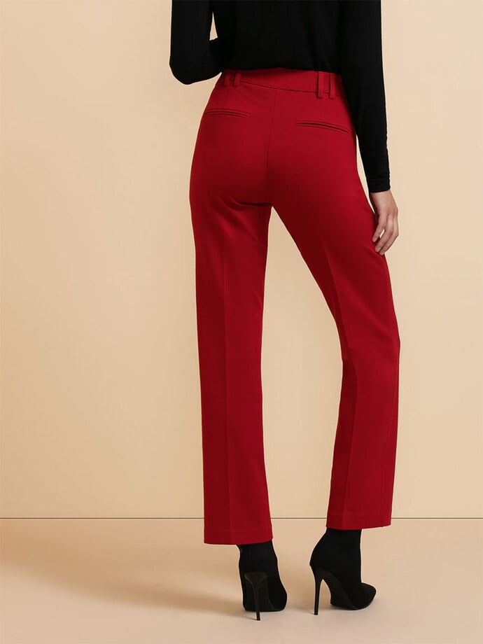 Ponte Pull On Bootcut Pant by Jules & Leopold Image 6