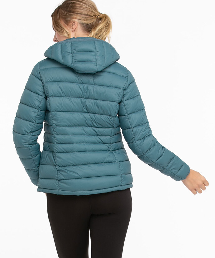 Eco-Friendly Packable Puffer Jacket Image 3