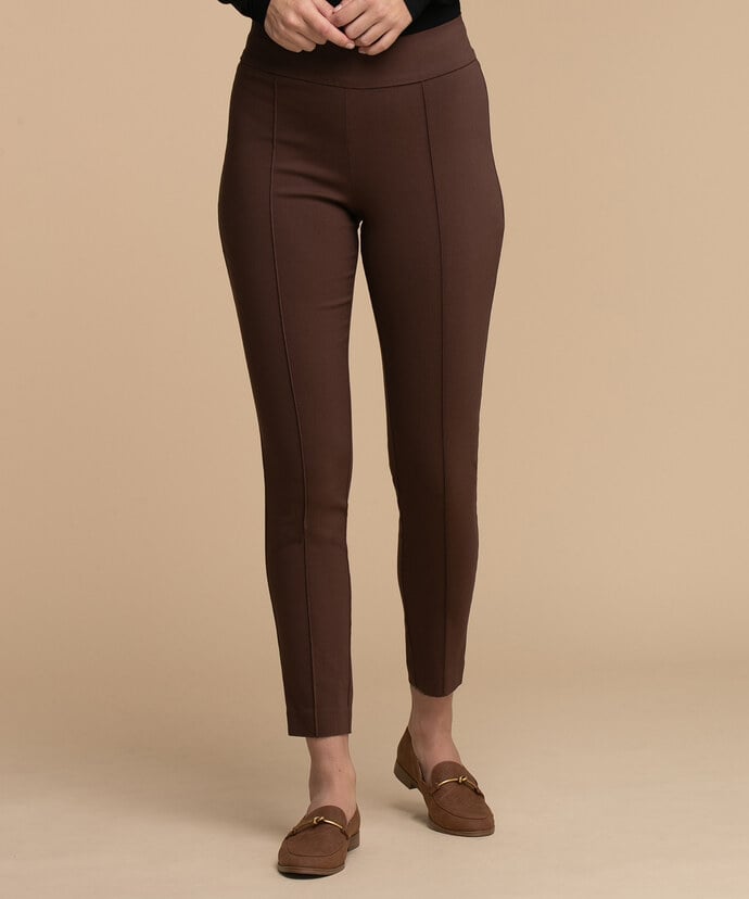Alfie Pull-On Slim Pant in Microtwill Image 5