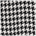 Black/White Houndstooth