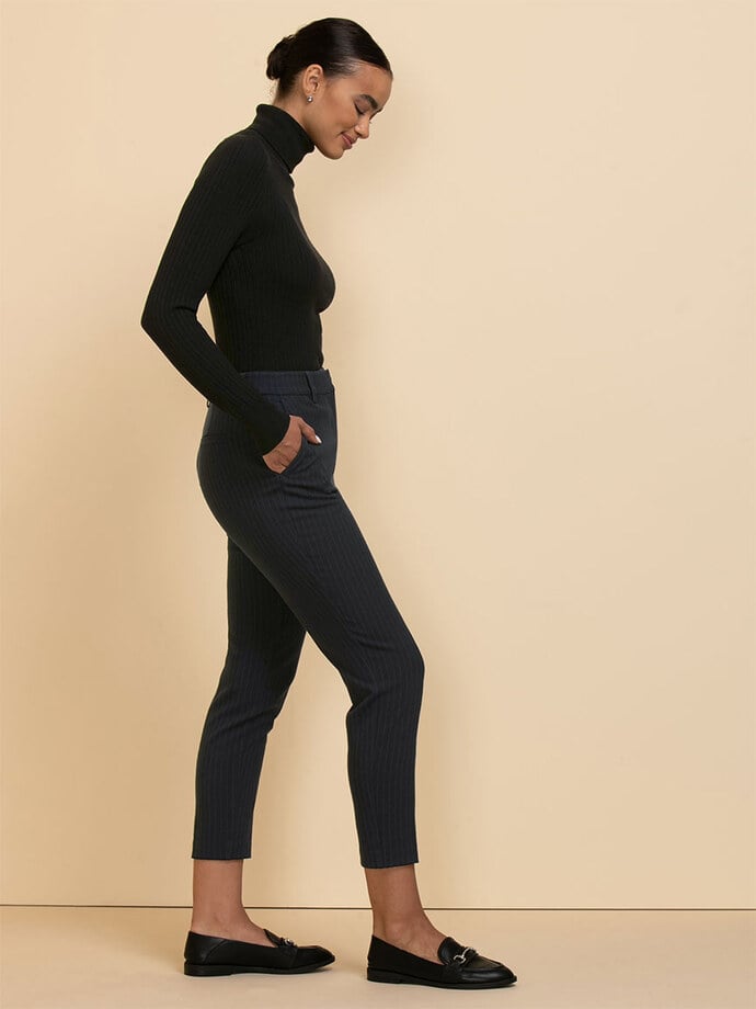 Parker Slim Leg Pant in Luxe Tailored Image 3