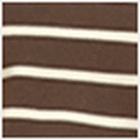 Coffee Quartz/White Stripe