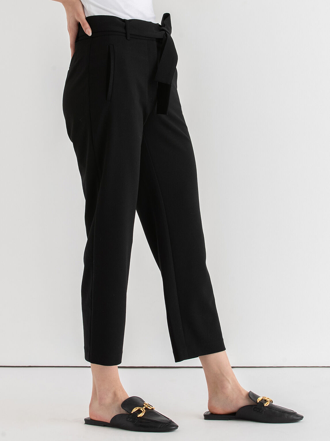 Dressy black capris discount