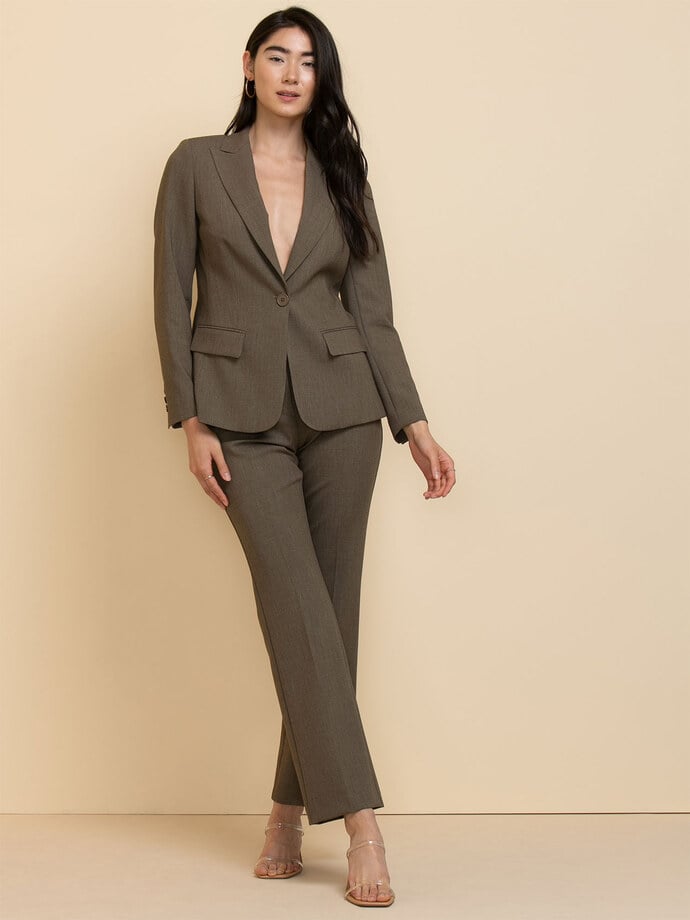 Cambridge Classic Suit Blazer in Luxe Tailored Image 2