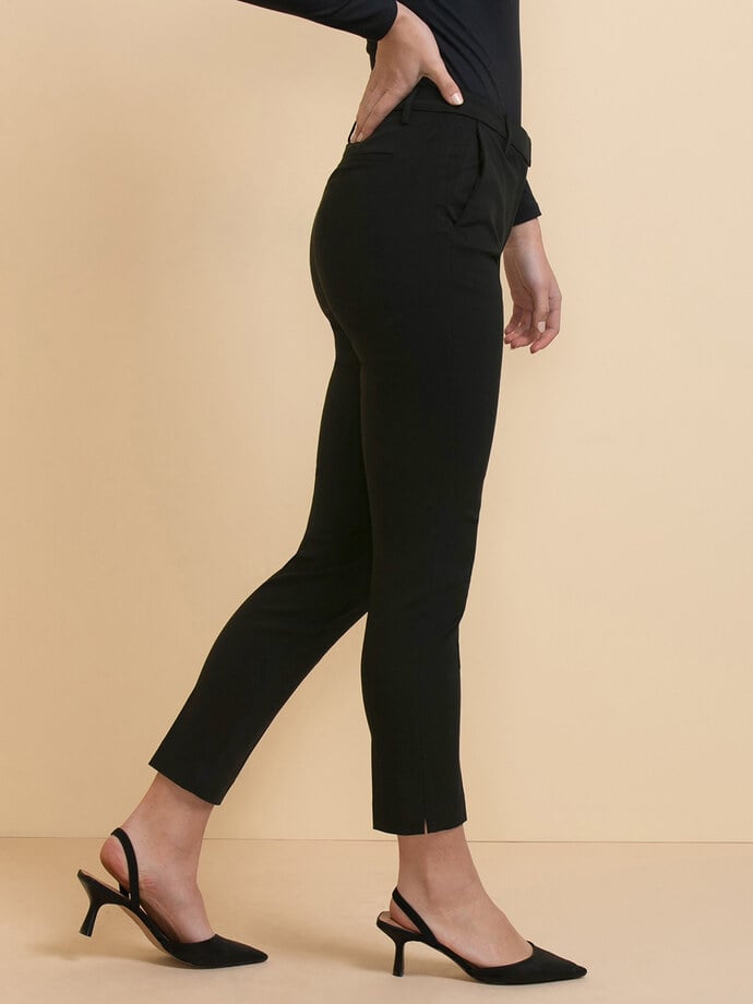 Syd Slim Ankle Pant in Microtwill Image 1