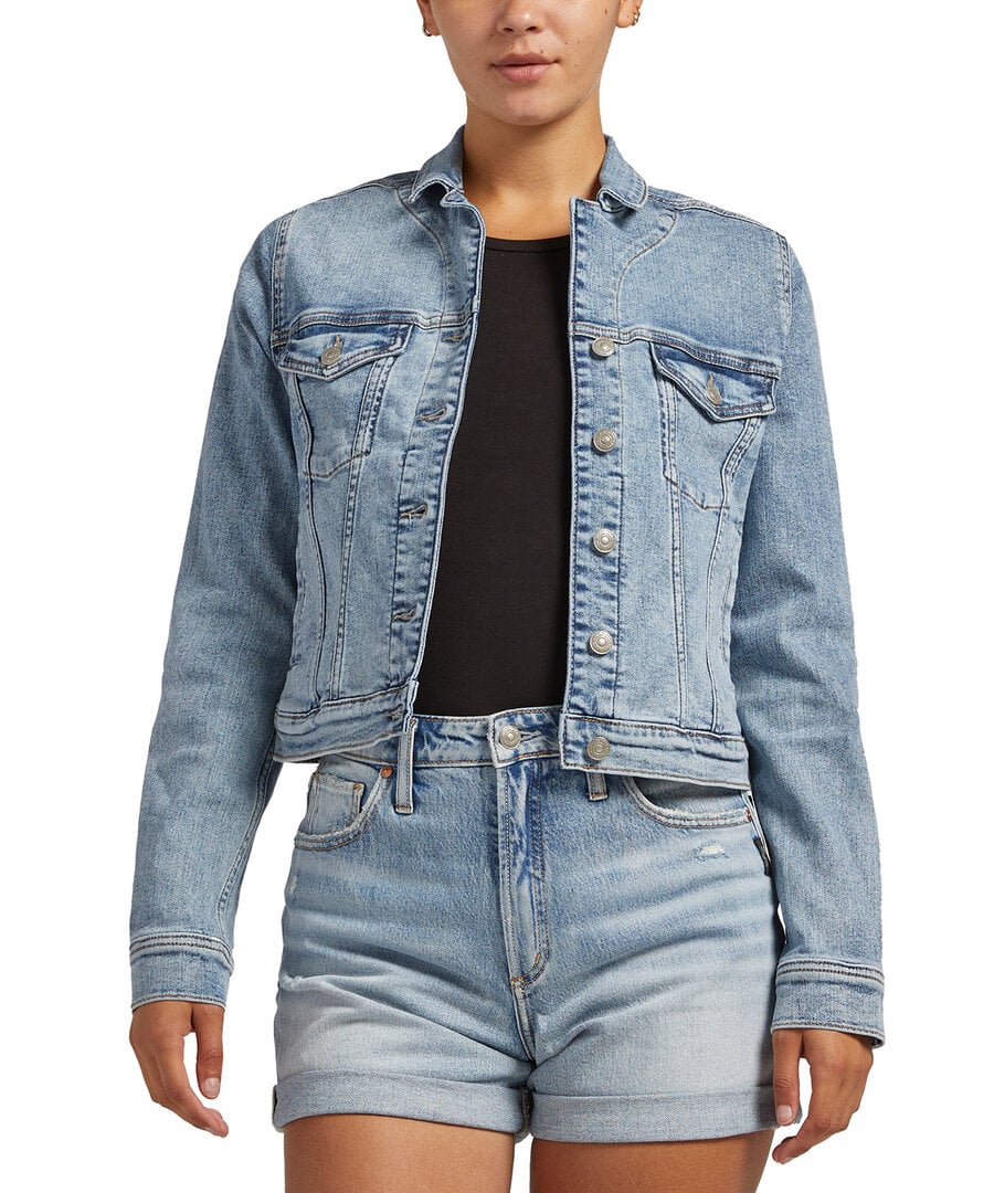 Fitted Jean Jacket 