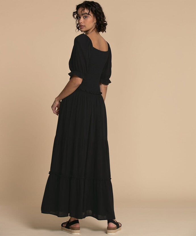Tiered Maxi Skirt Image 4