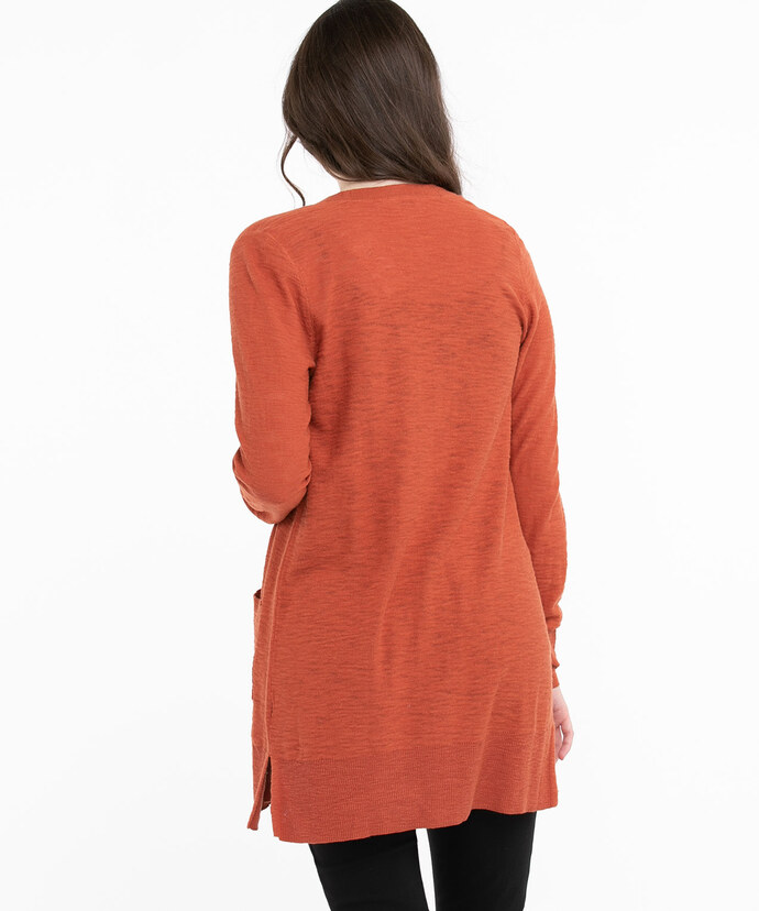 Button Front Tunic Cardi Image 3