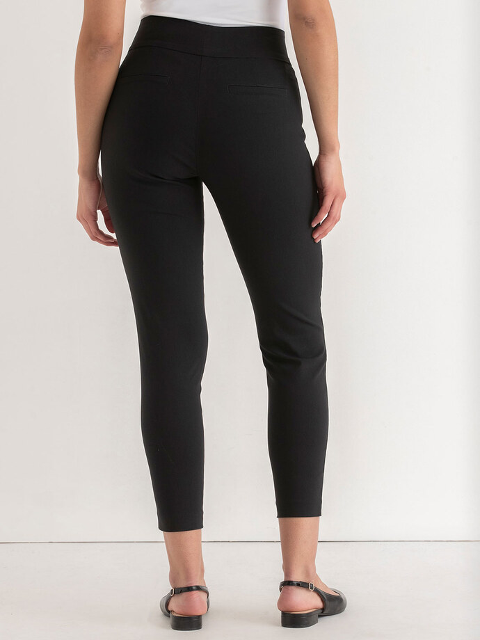 Alfie Pull-On Slim Pant in Microtwill  Image 5