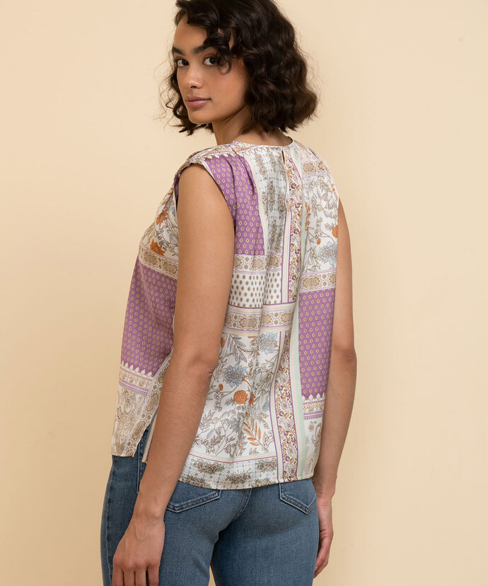 Blouse with Shoulder Pads Image 3