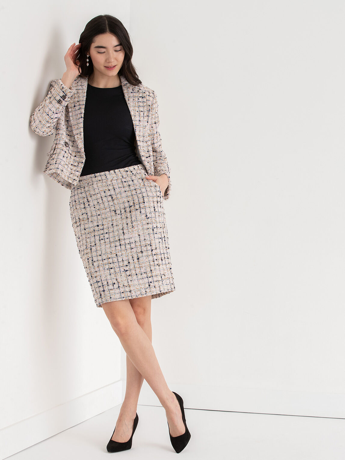 Pencil skirt with pockets clearance