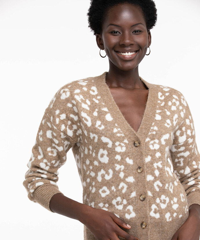Eco-Friendly Button Front Cardigan Image 3