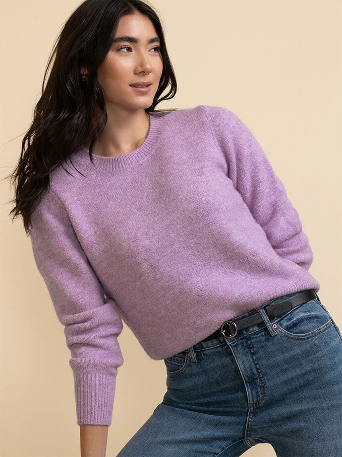 Crewneck Mossy Sweater Image 2