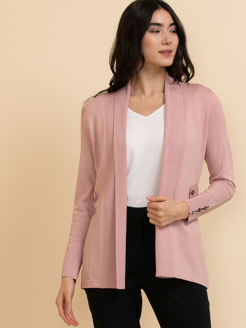 Side Tab Button Cardigan Rickis