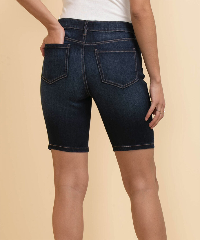 Skylar Bermuda Jean Shorts Image 4