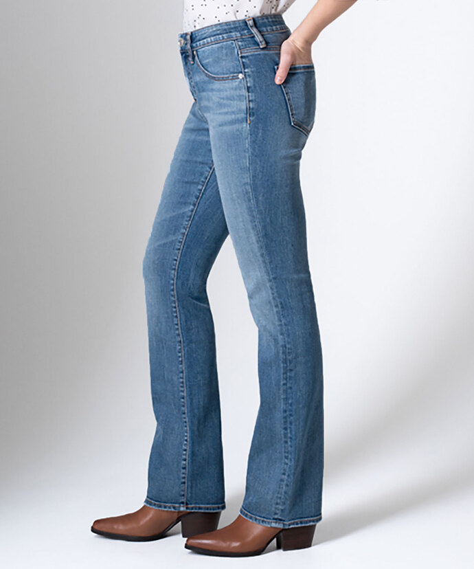 SENT BACK TO VENDOR Eloise Mid Rise Bootcut Jeans Image 2