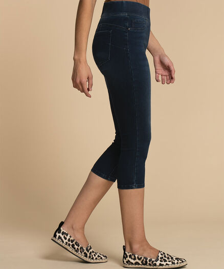 Joey Pull-On Capris Jegging, Denim Joey Pull-On Capris Jegging, Denim