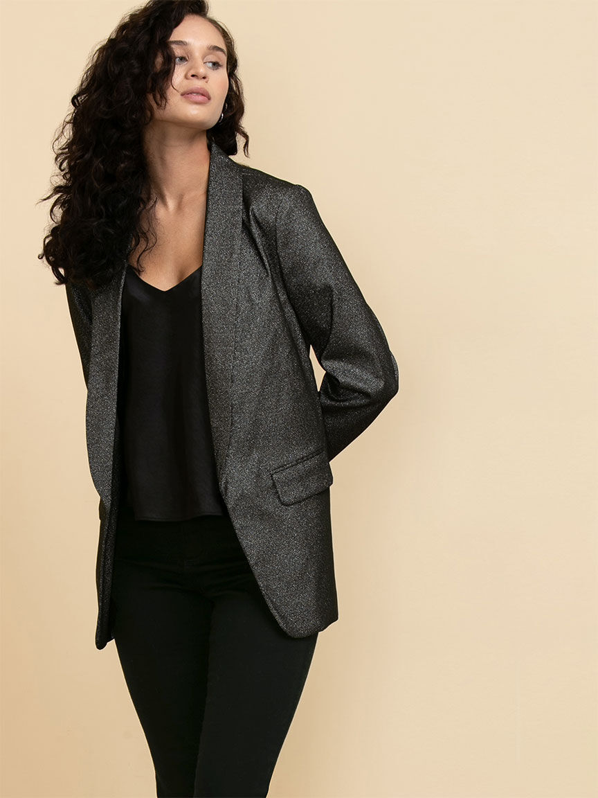 Shimmer Open Blazer Rickis